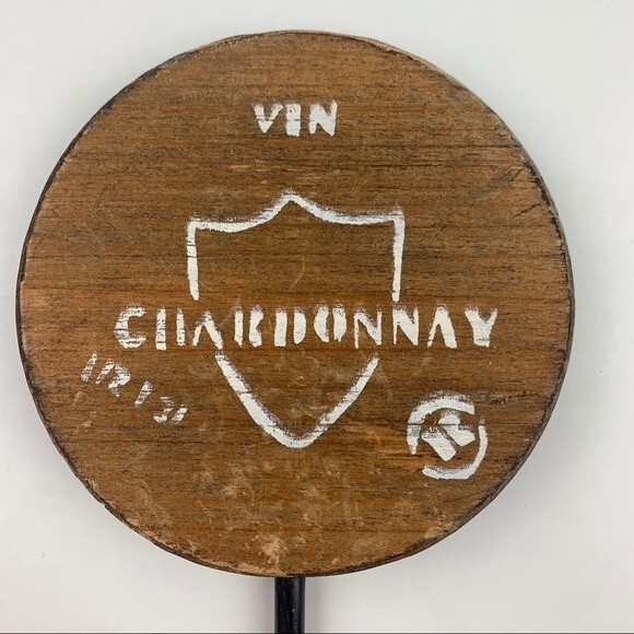 Wine Barrel Themed Wall Hanging Hooks Distressed Vintage Looking Rustic Set of 3 - Picture 3 of 8